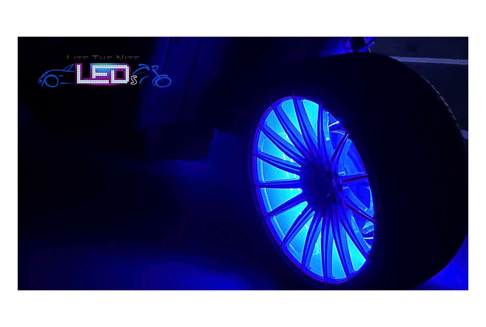 LITE THE NITE LEDS BLACKOUT CHASE (THREE STRIP) WHEEL RING KIT FOR THE POLARIS SLINGSHOT (2015-2024*)