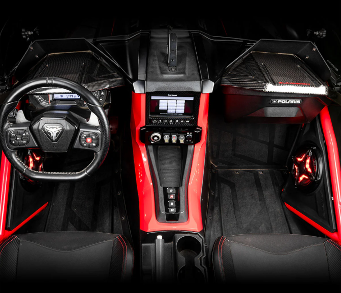 SSV Works Phase-5V-Spec 1400 Watt 5-Speaker Audio System for Ride Command (2018–2025)
