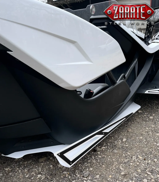 Zarate Steel Works SS Dual Layer Side Skirt(set of 2) (2015–2024+)