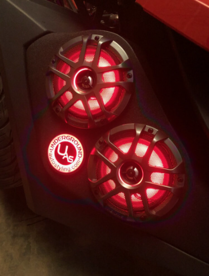 UAS SLINGSHOT FRONT FENDER PODS 6.5" PAIR (2017+)