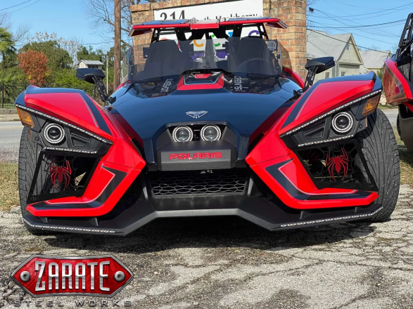 Zarate Steel Works Spider Front End Grille Filler (2015–2019)