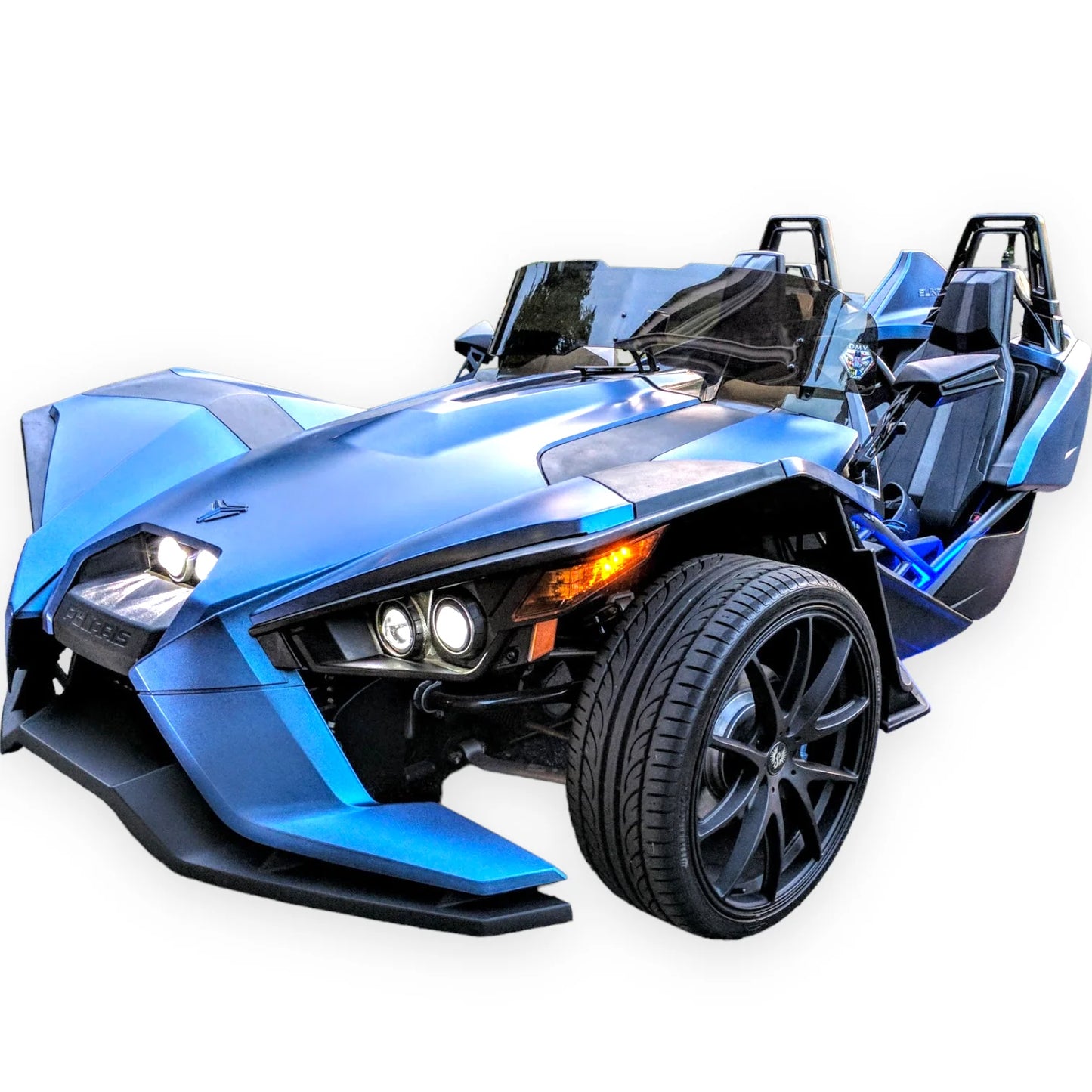 Madstad Adjustable Windshield System for Polaris Slingshot (2015 - 2019) Single/Blade Style