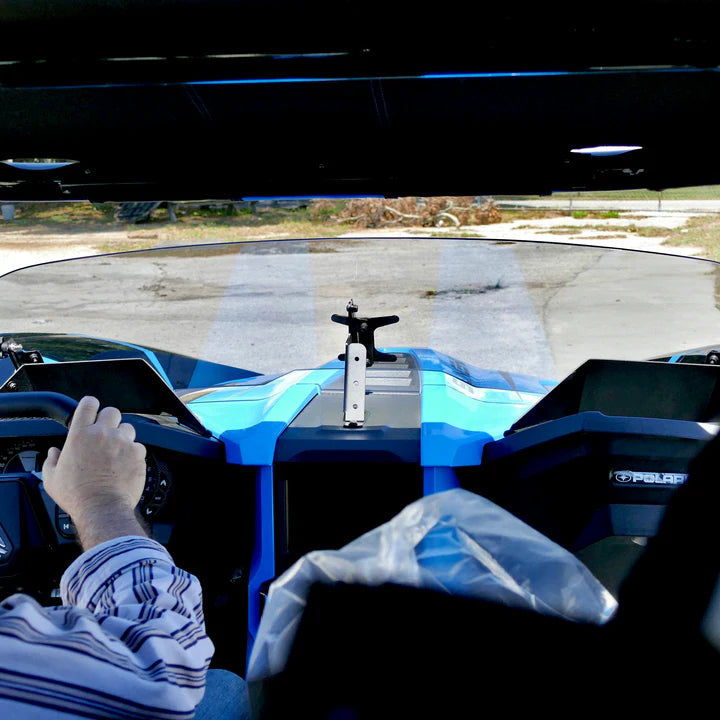 MADSTAD ENGINEERING 13" ADJUSTABLE BLADE WINDSHIELD SYSTEM FOR THE POLARIS SLINGSHOT (2020-2024)