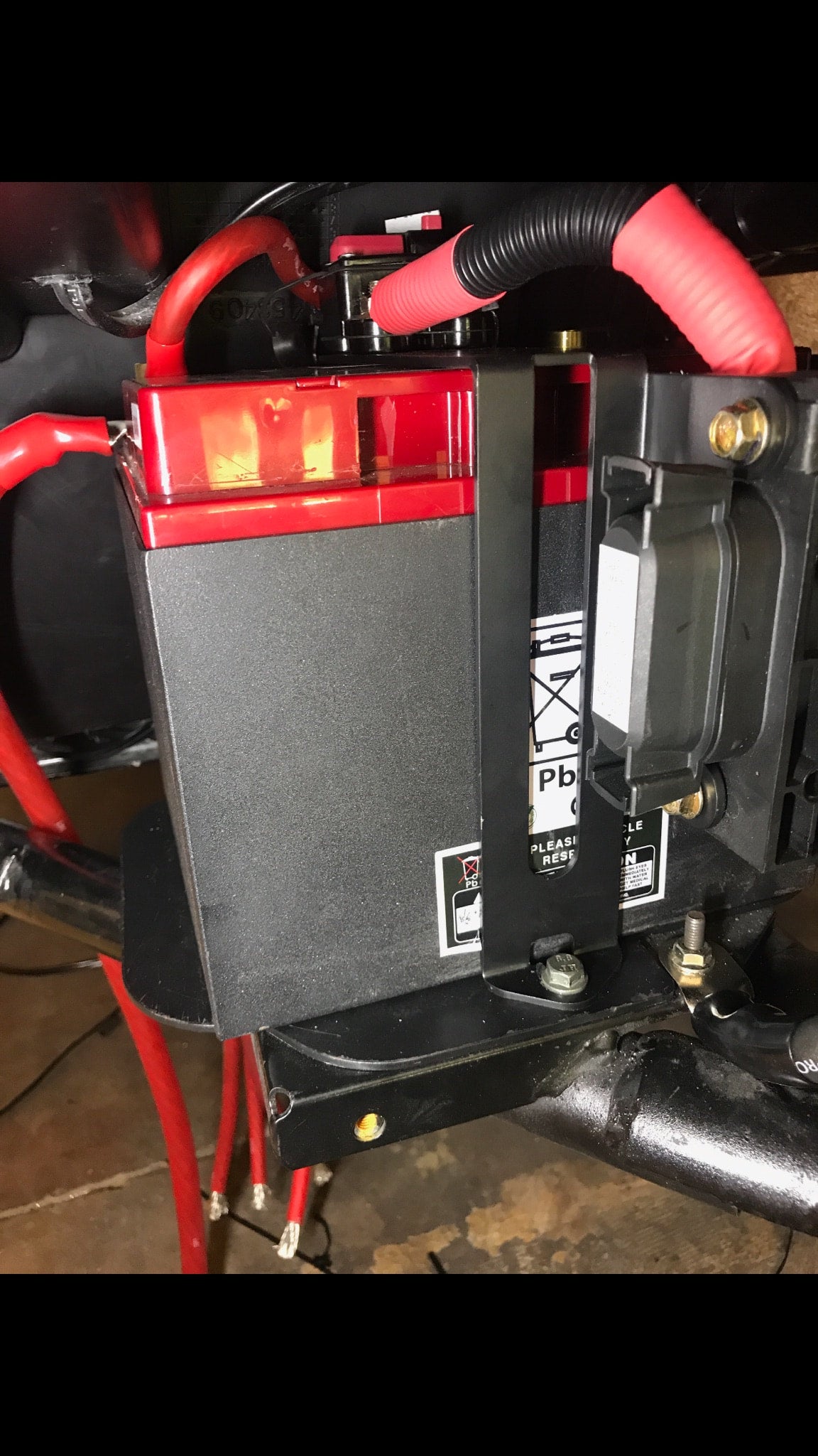 UAS High Powered Battery and Bracket Package