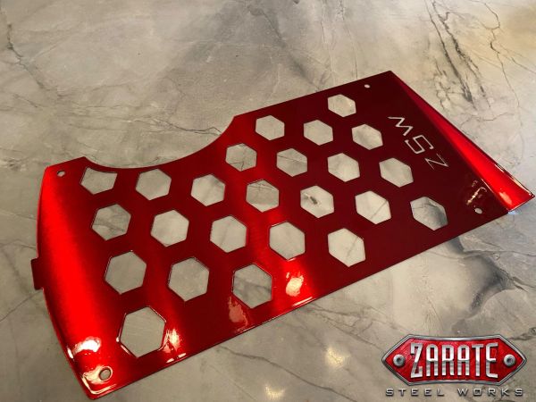 Zarate Steel Works Polaris Slingshot Honeycomb - Rear Splash Panel