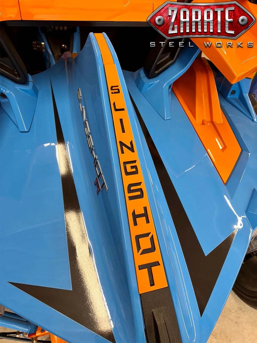 Zarate Steel Works Polaris Slingshot 3rd Brake Light Cover - Slingshot Design