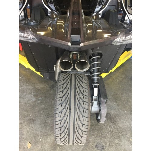 1320 PERFORMANCE REAR CENTER EXIT DUAL EXHAUST (CAT DELETE) FOR THE POLARIS SLINGSHOT (2015-2019)