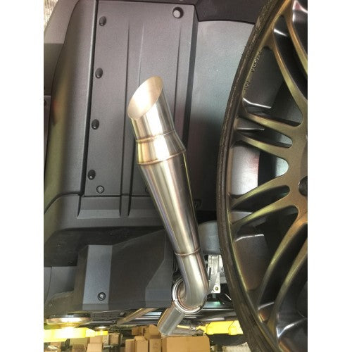 1320 PERFORMANCE REAR SIDE-EXIT EXHAUST (CAT DELETE) FOR THE POLARIS SLINGSHOT (2015-2019)