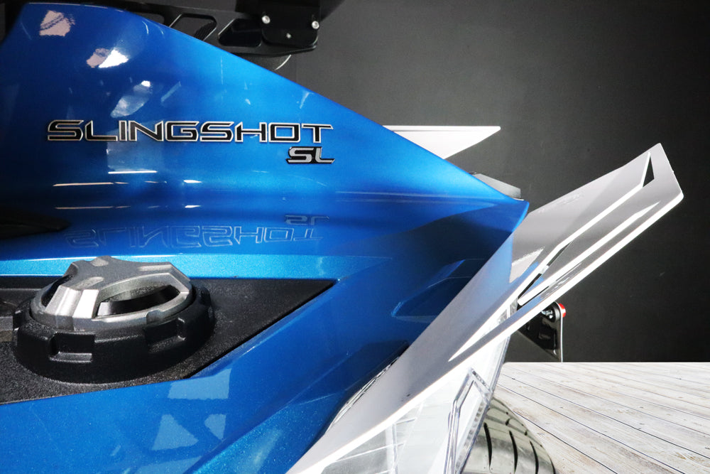 TWIST DYNAMICS 2-PIECE REAR SPOILER ACCENT KIT FOR THE POLARIS SLINGSHOT (2015-2021)