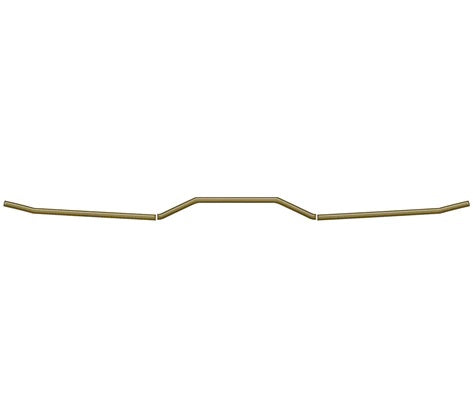 TUFSKINZ FRONT SPLITTER ACCENT TRIM FITS 2015-2023 POLARIS SLINGSHOT