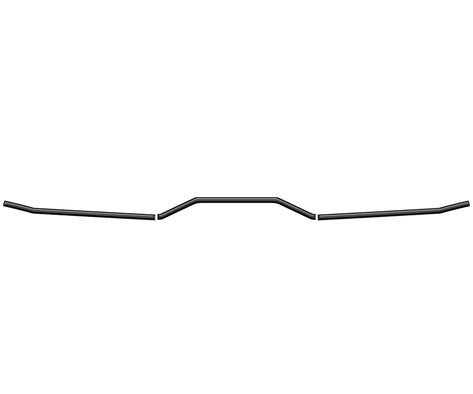 TUFSKINZ FRONT SPLITTER ACCENT TRIM FITS 2015-2023 POLARIS SLINGSHOT