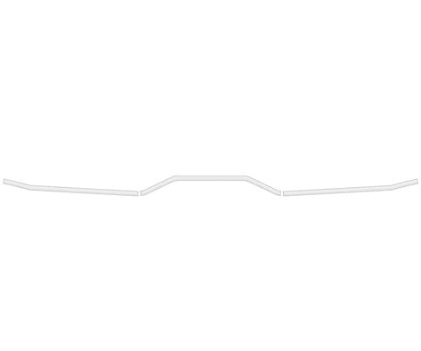TUFSKINZ FRONT SPLITTER ACCENT TRIM FITS 2015-2023 POLARIS SLINGSHOT