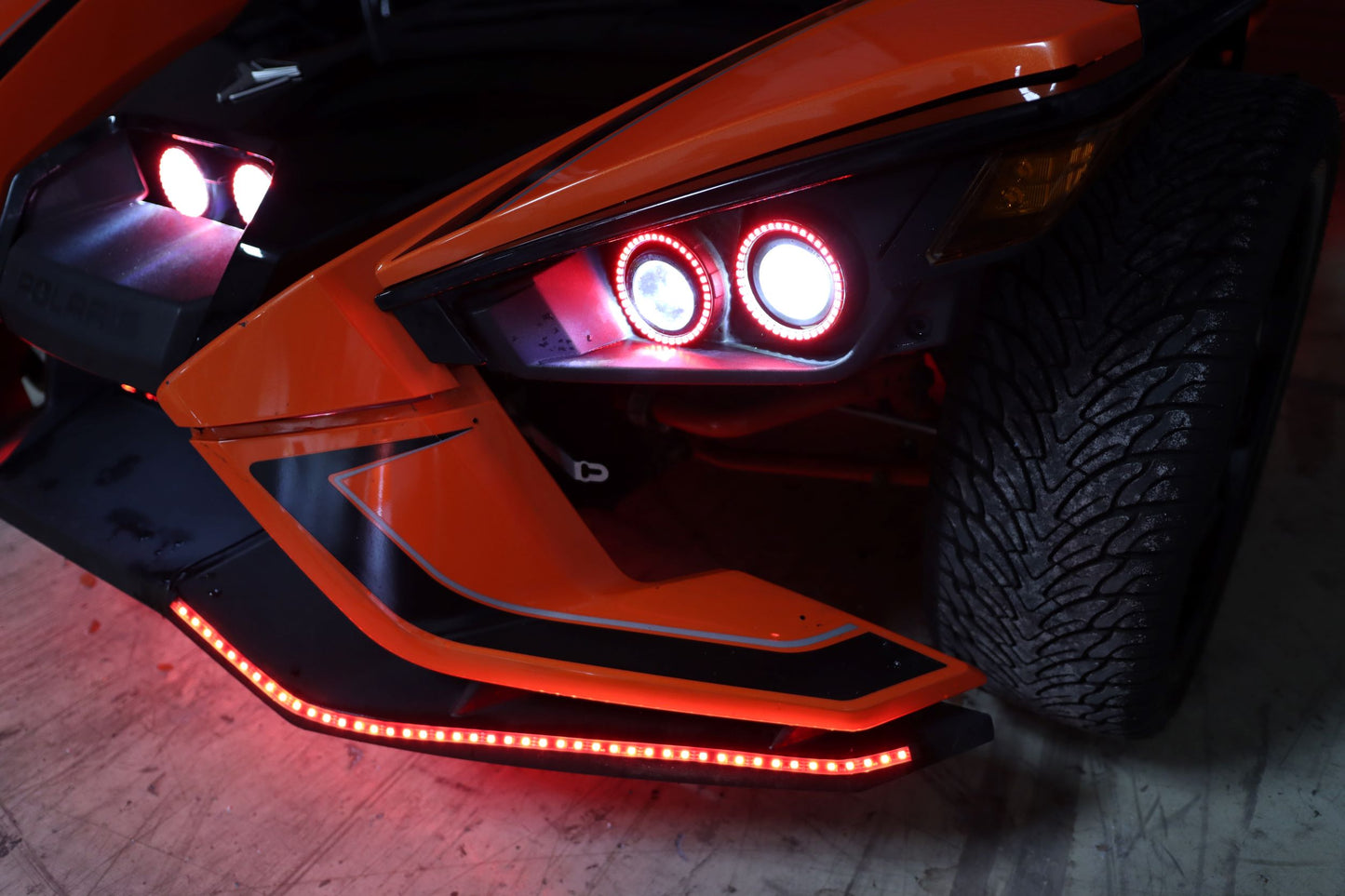 TWIST DYNAMICS 2.0 CHASER LED KIT FOR THE POLARIS SLINGSHOT (2015-2024)