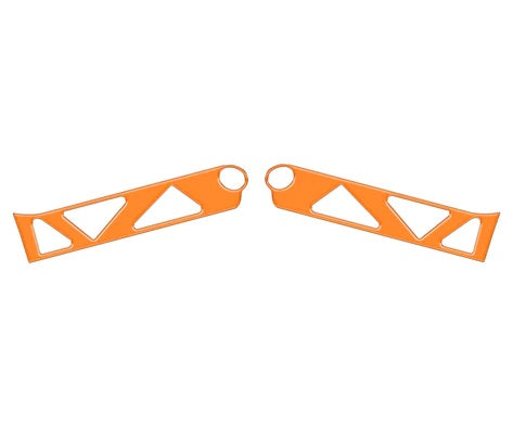 TUFSKINZ SIDE VIEW MIRROR UPPER ARM ACCENT TRIM FITS 2015-2023 FOR THE POLARIS SLINGSHOT