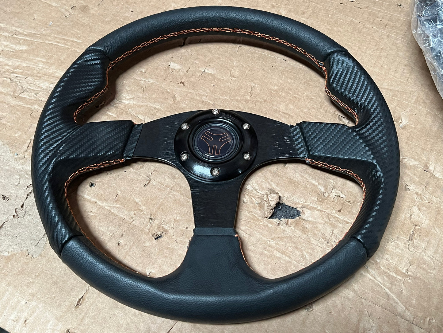 TWIST DYNAMICS ROUND STEERING WHEEL FOR THE POLARIS SLINGSHOT (2015-2019) - B-GRADE