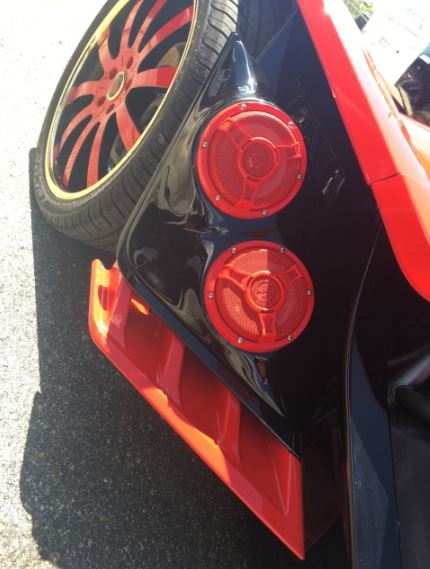 UAS FRONT FENDER SPEAKER PODS 2015-2016.5