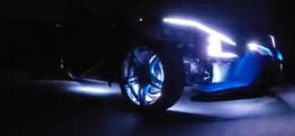 LITE THE NITE LEDS CLEAR DYNAMIC EFFECTS CHASE KIT (WITHOUT WHEEL RINGS) FOR THE POLARIS SLINGSHOT (2015-2019)