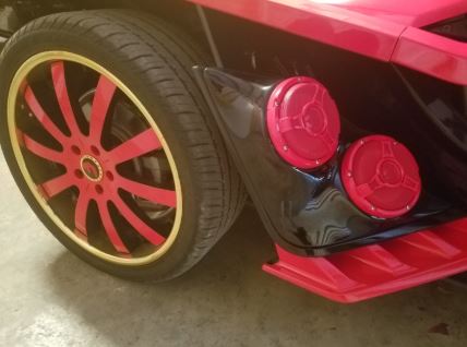 UAS FRONT FENDER SPEAKER PODS 2015-2016.5