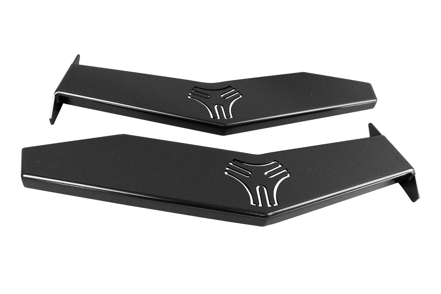 TWIST DYNAMICS CARBON FIBER WING BRACKET MOUNTING KIT FOR THE POLARIS SLINGSHOT (2017-2024 | SQUARE ROLL HOOPS)