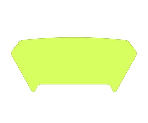 TUFSKINZ FRONT FASCIA COVER ACCENT TRIM FOR THE POLARIS SLINGSHOT - FITS 2015-2019