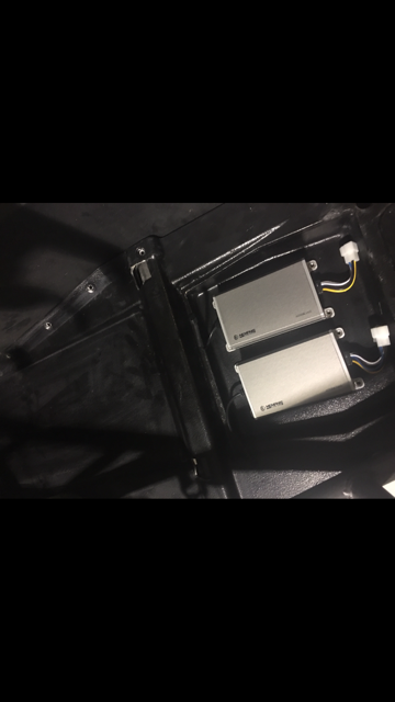 UAS UNDER SEAT SUBWOOFER ENCLOSURE W- FLOOR PAN