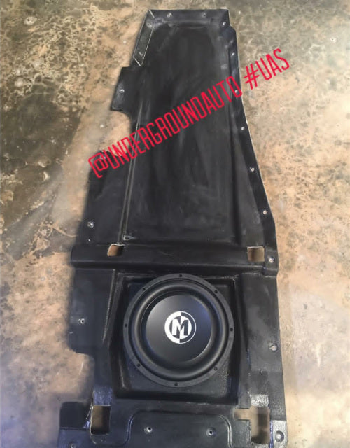 UAS UNDER SEAT SUBWOOFER ENCLOSURE W- FLOOR PAN