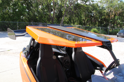 TWIST DYNAMICS STING-RAY ROOF SYSTEM FOR THE POLARIS SLINGSHOT (2015-2024* | SQUARE ROLL HOOPS)