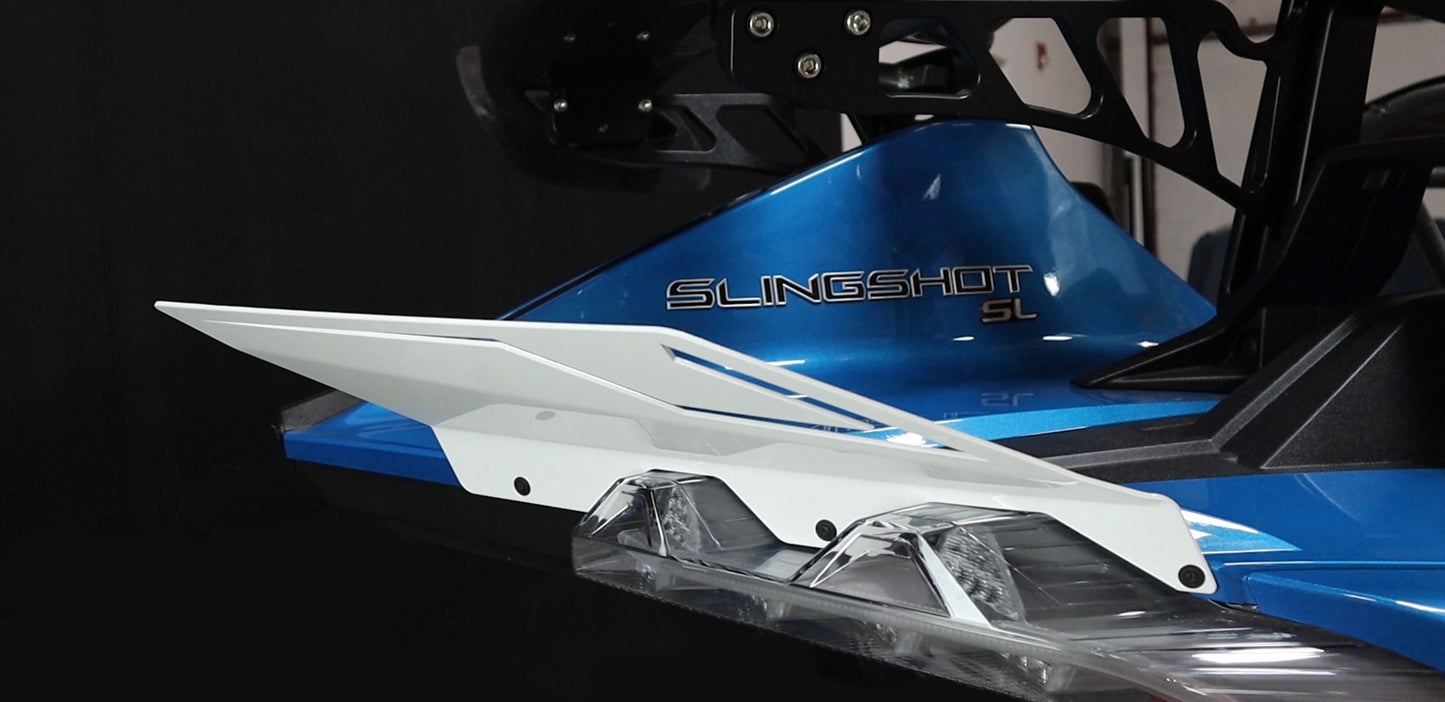 TWIST DYNAMICS 2-PIECE REAR SPOILER ACCENT KIT FOR THE POLARIS SLINGSHOT (2015-2021)