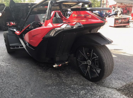TWIST DYNAMICS WP SIDEKICK 2" EXHAUST SYSTEM FOR THE POLARIS SLINGSHOT (2015-2019)