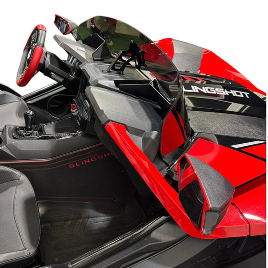 Madstad Adjustable Windshield System for Polaris Slingshot (2020 & Up) Single Blade Style