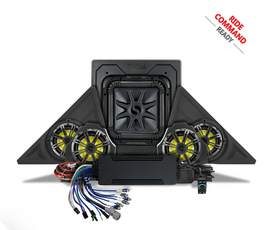 SSV WORKS PHASE-6-K- SPEC 1400 WATT 5- SPEAKER AUDIO SYSTEM FOR RIDE COMMAND [2018-2025]