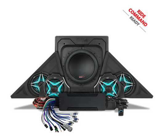 SSV WORKS PHASE-5V-SPEC 1400 WATT 5-SPEAKER AUDIO SYSTEM FOR RIDE COMMAND [2018-2025]