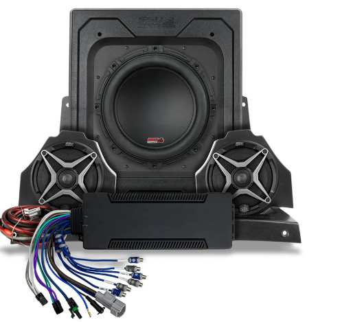 SSV WORKS PHASE-3A-SPEC 1400 WATT 3-SPEAKER AUDIO-SYSTEM FOR RIDE COMMAND [2018-2025]