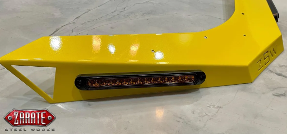 ZARATE STEEL WORKS SS REAR LOWER SPOILER-LED DESIGN [2015-2021 ...