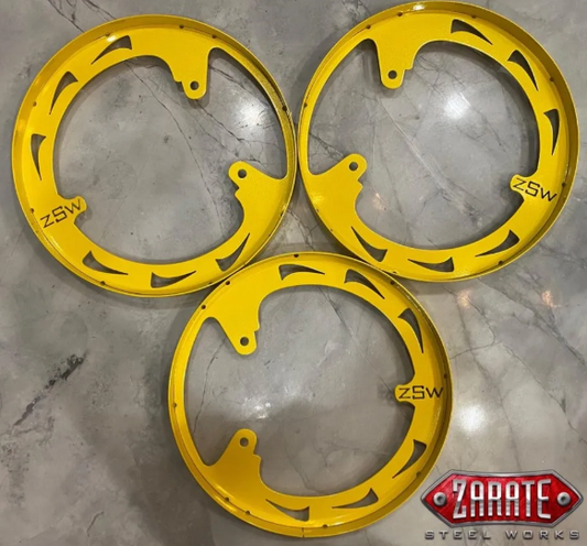 ZSW SS WHEEL RING DIY KIT-BLADE [2015-2022+]