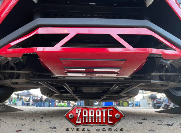 ZSW SS Front Bumper Lower Accent / Skid Plate - Ram Air (2020-2024+)