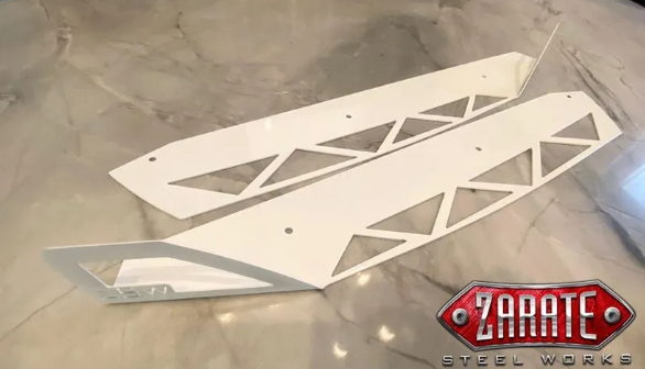 ZSW SS Geo-Front End Bumper Splitters (2015-2025+)