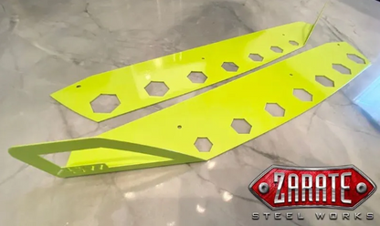ZSW SS Honeycomb- Front End Bumper Splitters (2015-2024+)