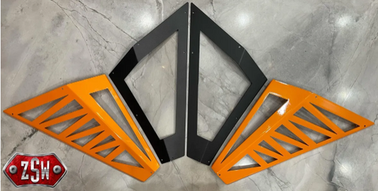 ZARATE STEEL SS SIDE HOOD VENT-GEO [2015-2024]