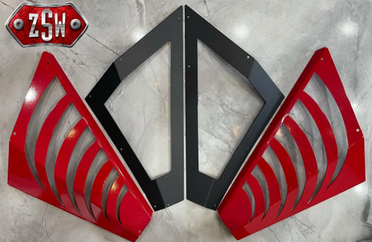 ZARATE STEEL SS SIDE HOOD VENT-KYLO [2015-2024]