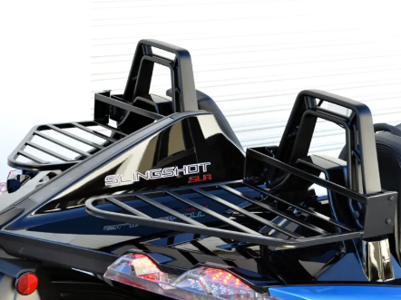 Baker Air Wing Luggage Rack for Polaris Slingshot 2017+ (Square hoops/returned Item B-grade)