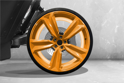 TWIST DYNAMICS FORGED ALUMINUM 22" MEGALODON WHEEL SET FOR THE POLARIS SLINGSHOT (2015-2024)