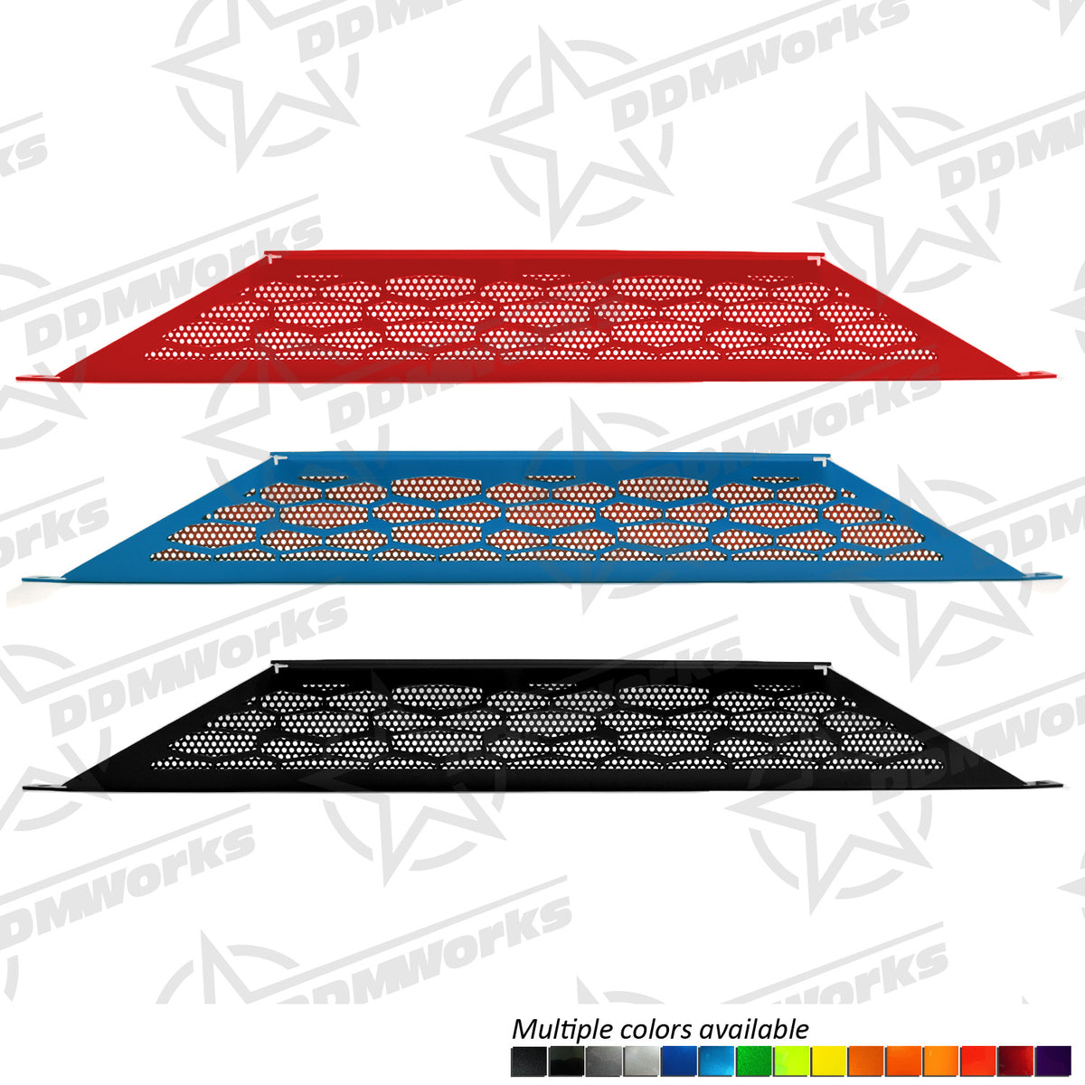 DDMWorks Lower Bumper Accent Panel for Polaris Slingshot, OEM Grille style (2015–2024) — manufacturer photo 1