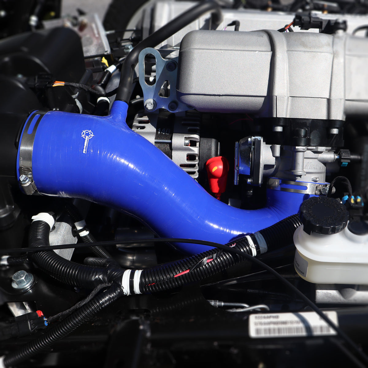 DDMWorks Silicone Intake tube for 2020-2024 Polaris Slingshot — manufacturer photo 2