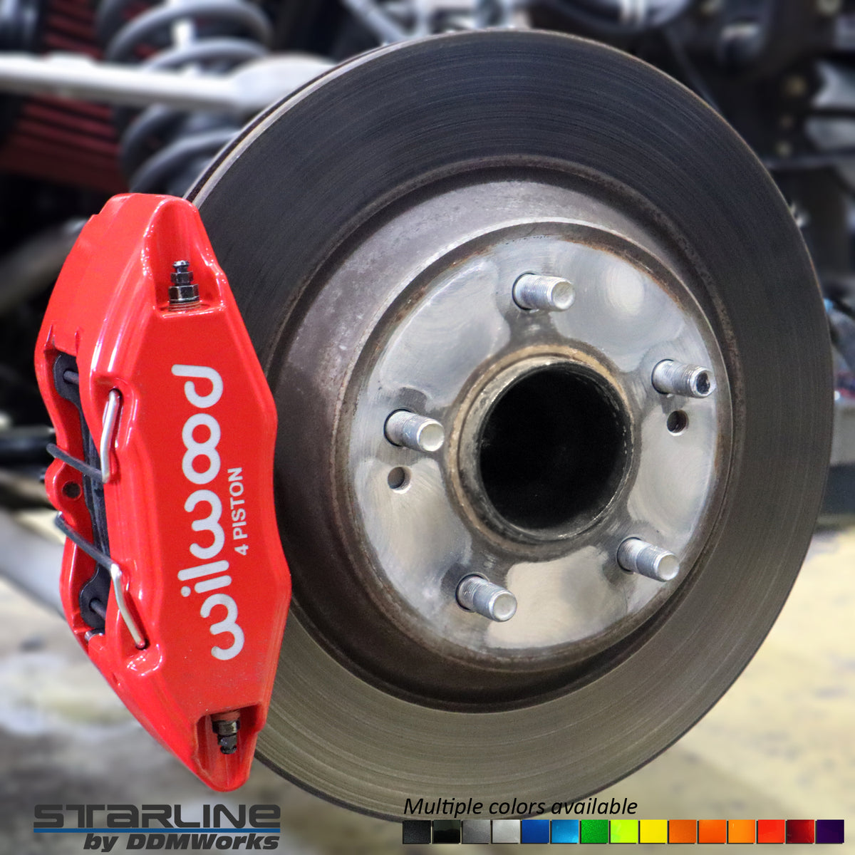 DDMWorks Wilwood Front Brake Upgrade for Polaris Slingshot (2015–2026) — manufacturer photo 2