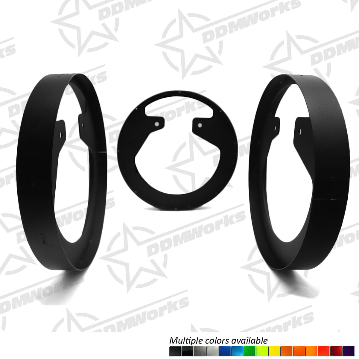 DDMWorks Polaris Slingshot LED Wheel Rings with Inserts (2015–2026) — Standard Stock Brakes — manufacturer photo 2