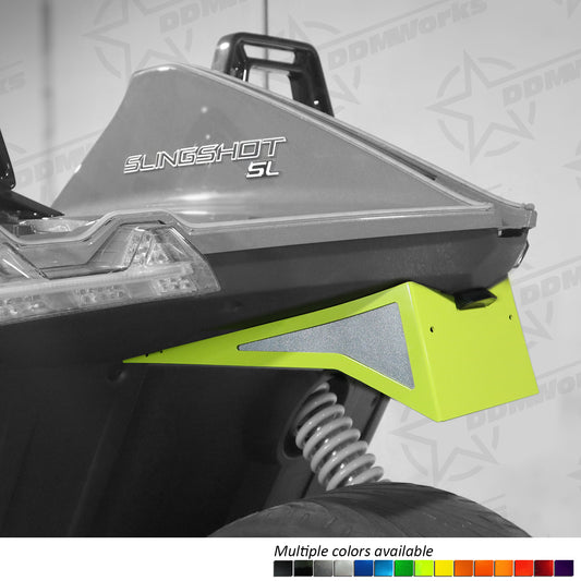 DDMWorks Justa, License Plate Relocation Kit for Polaris Slingshot (2015–2026) — manufacturer photo 1