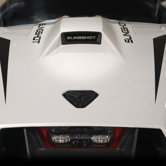 DDMWorks Vented Sport Hood Grille for Polaris Slingshot — manufacturer photo 1