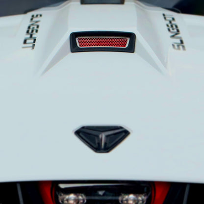 DDMWorks Vented Sport Hood Grille for Polaris Slingshot, Justa Design (2015–2026) — manufacturer photo 2