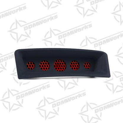 DDMWorks Vented Sport Hood Grille for Polaris Slingshot, Circles Design (2015–2026) — manufacturer photo 2